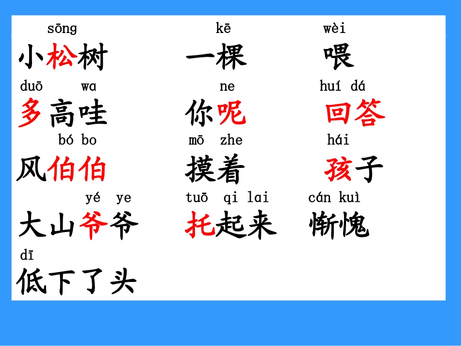 小松树和大松树彩云_第3页