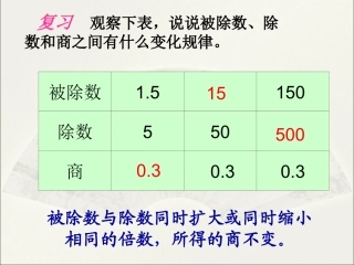一个数除以小数例5、6