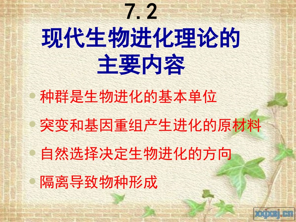 生物进化理论_第1页