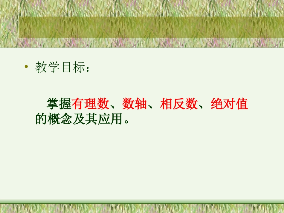 七年级数学有理数复习课_第2页