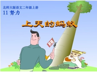 上天的蚂蚁课件1