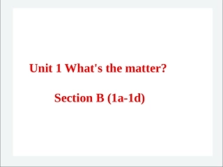 课件设计unit1what'sthematter＿英语＿初中＿刘国强＿3713240035