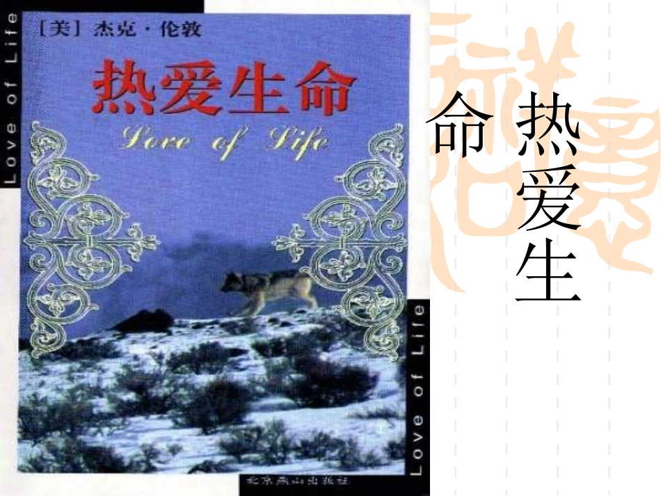 热爱生命课件_第2页