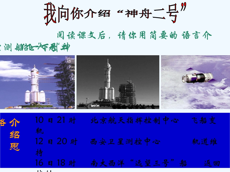 七年级语文下册《决战太空》课件 苏教版_第2页