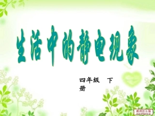 生活中的静电现象 (2)