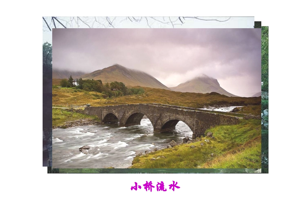 人教版八年级语文上册第12课《桥之美》（60张）课件_第2页