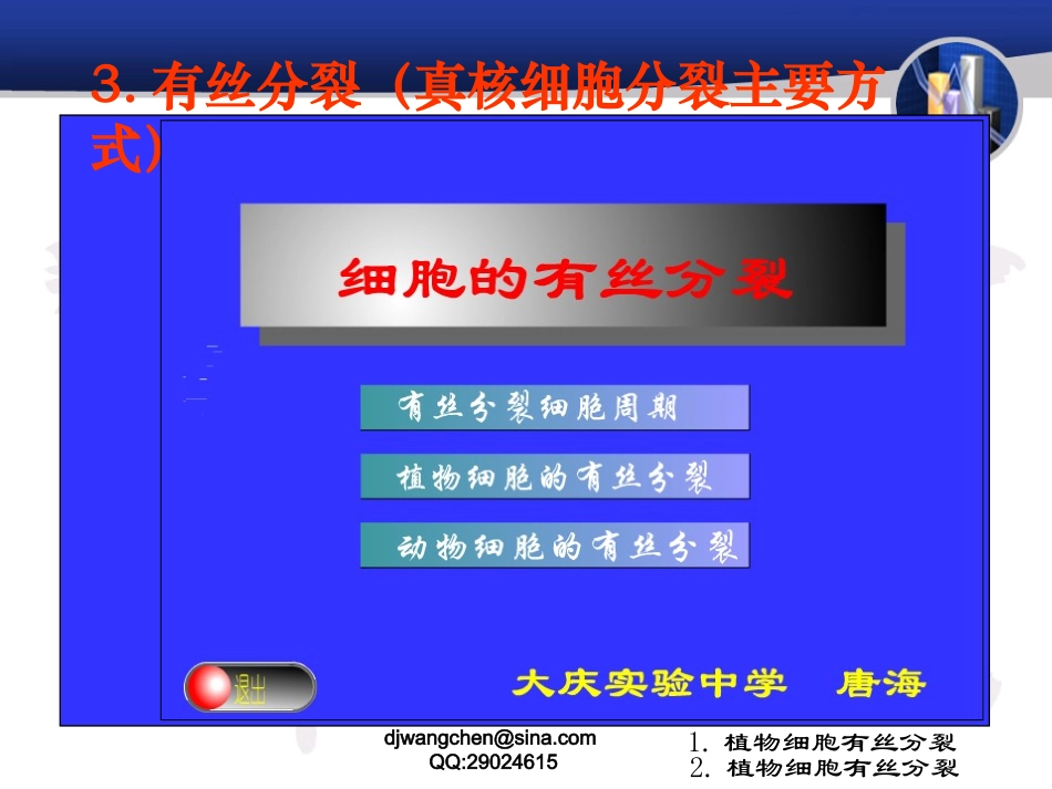 有丝分裂演示_第1页