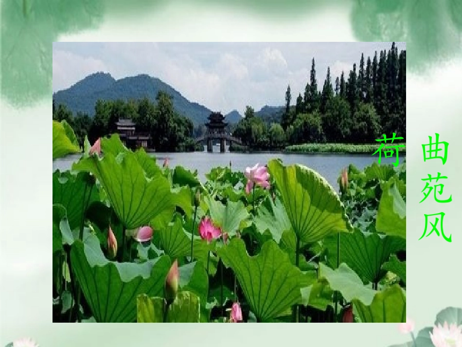 三年级上语文课件-饮湖上初晴后雨-新人教版_第3页