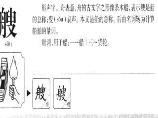 长春版五年级下册1-2艘字字理演示文稿1 (2)