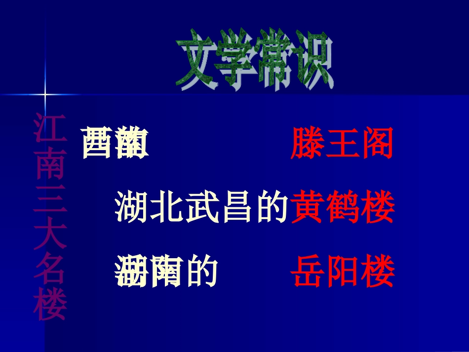 岳阳楼记复习课_第2页
