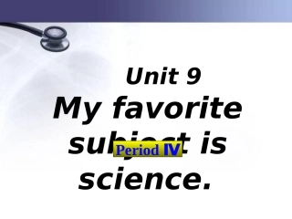 七年级英语第九单元