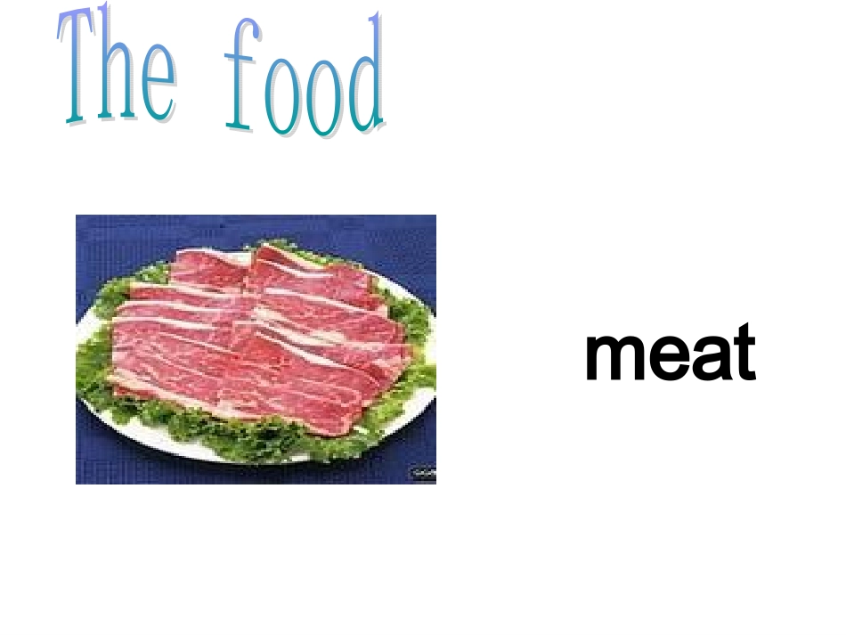三年级下册英语课件-Module4Unit1Doyoulikemeat-外研社（三起）_第2页