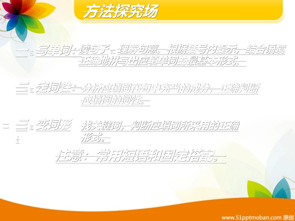 中考词汇专题复习课件_第3页