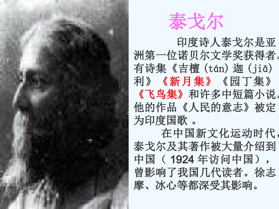 七年级语文上册《金色花》优秀实用课件 人教新课标版_第3页