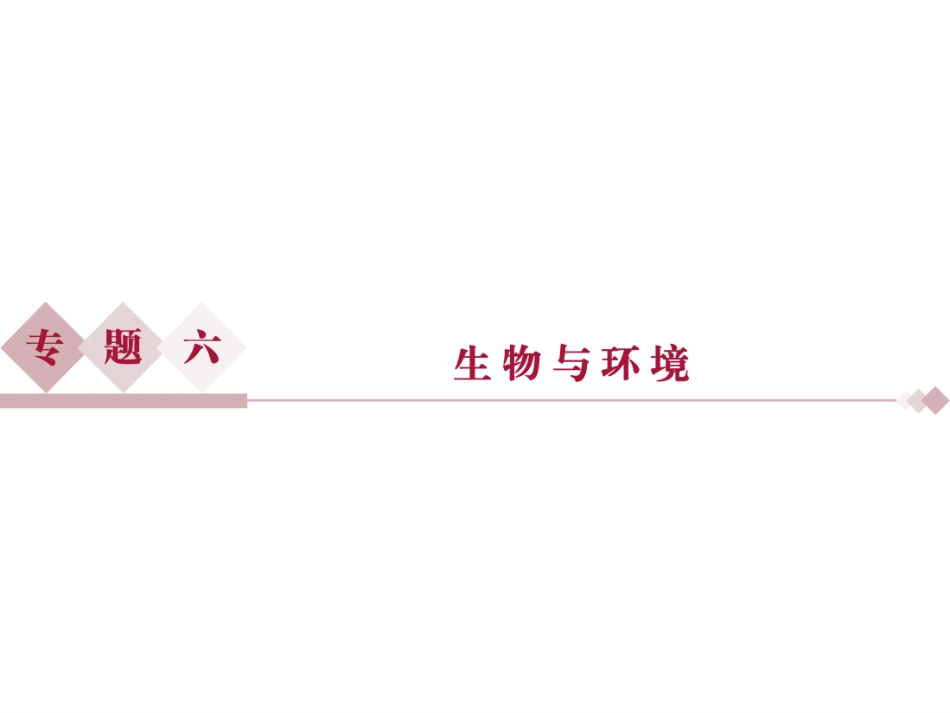 专题61种群和群落_第1页