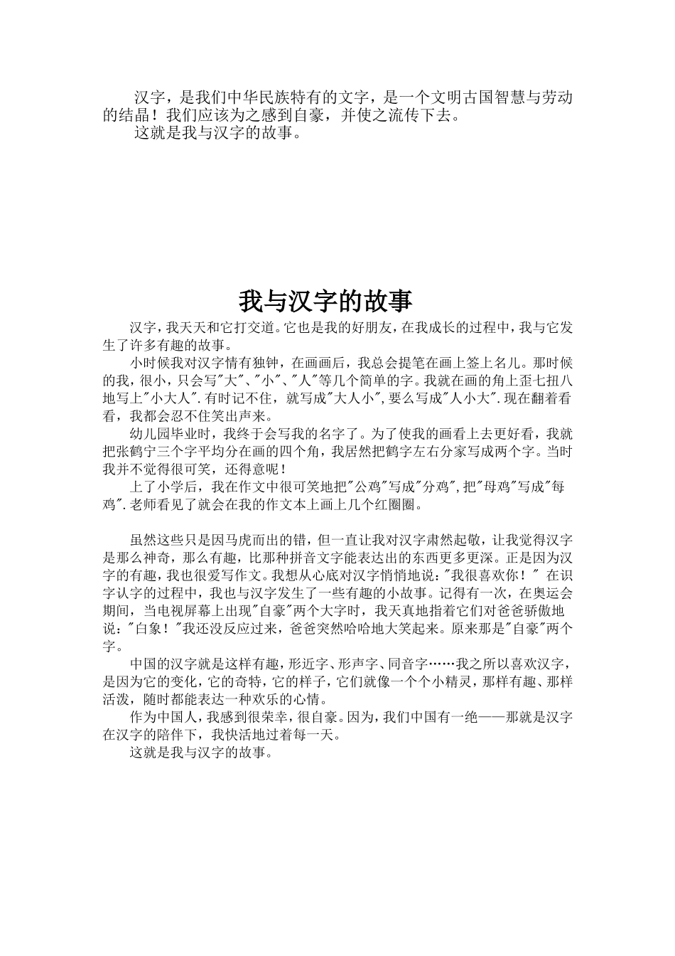 我与汉字的故事_第2页