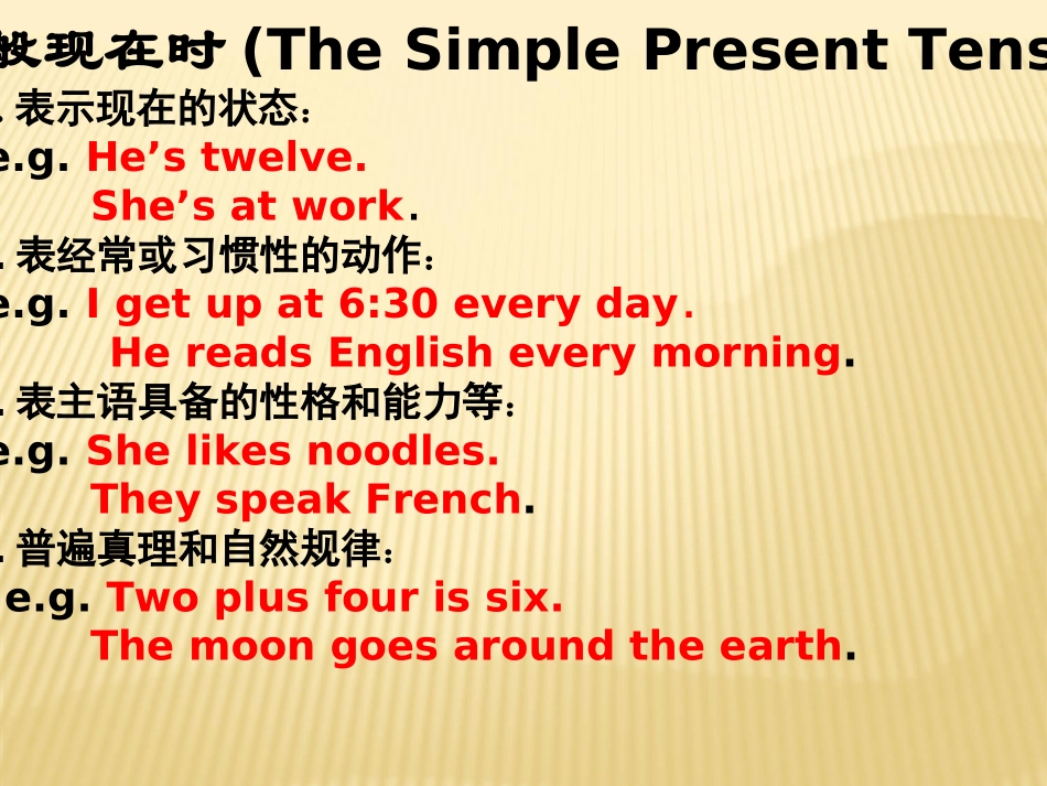 一般现在时课件_第2页