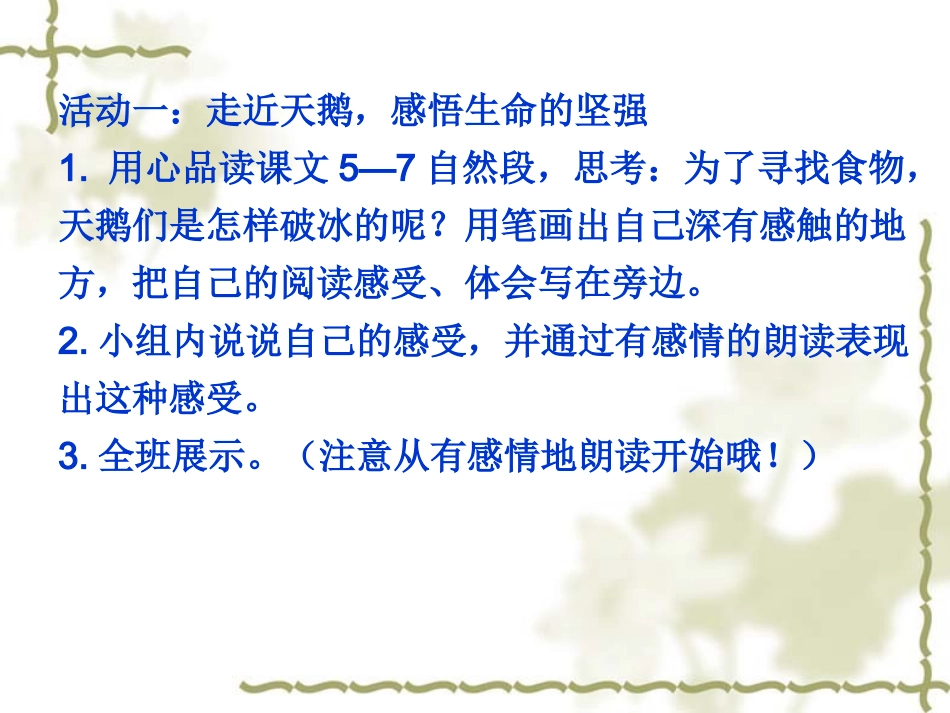 天鹅的故事课件_第3页
