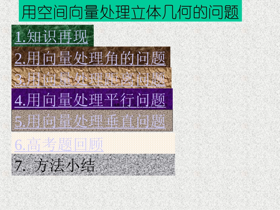 空间向量的应用_第1页