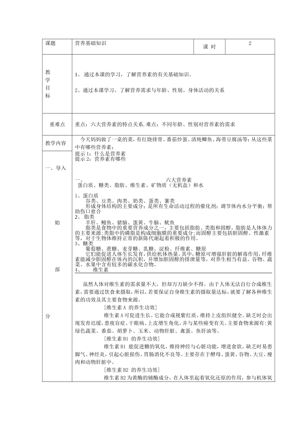 营养基础知识_第1页