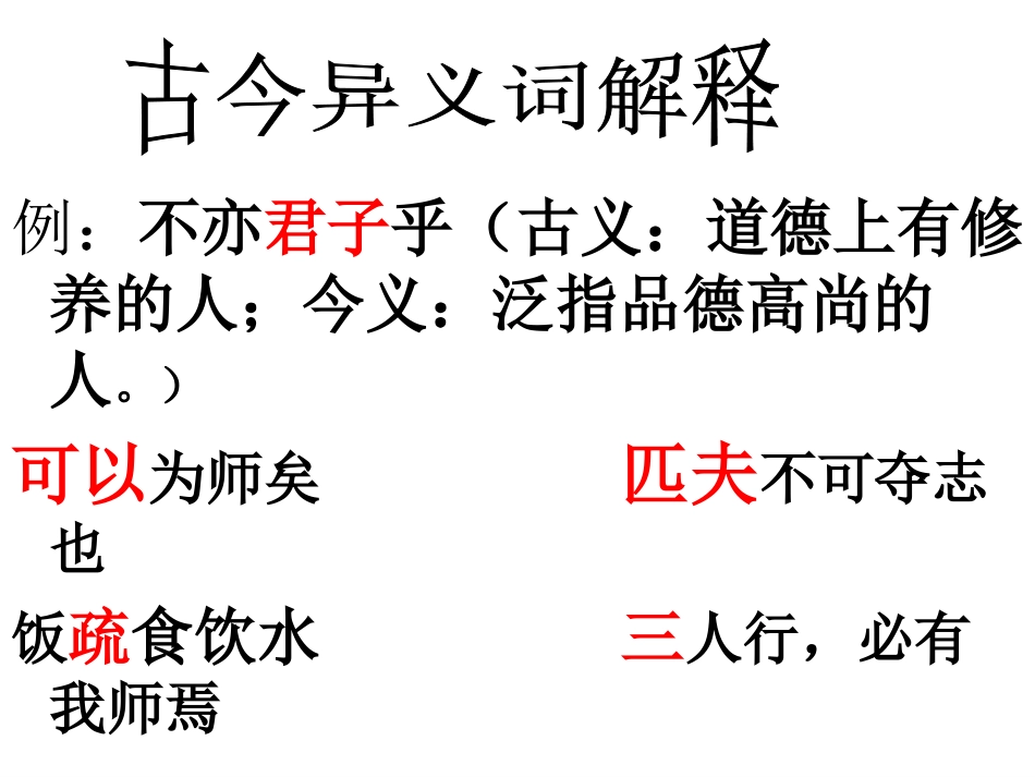 论语十二章练习1_第3页