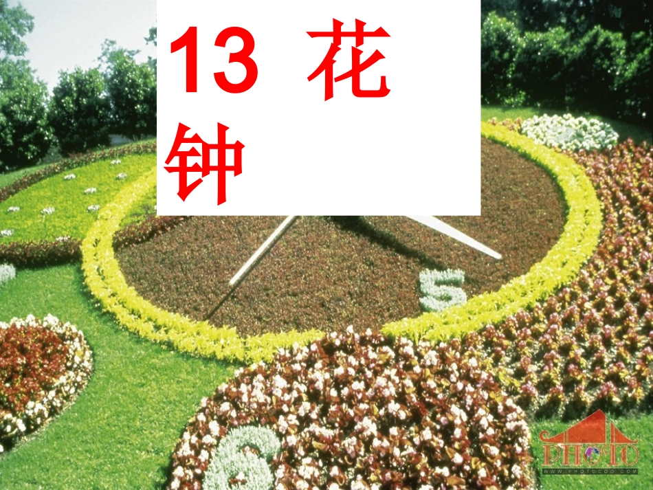 三年级《花钟》(公开课)_第2页