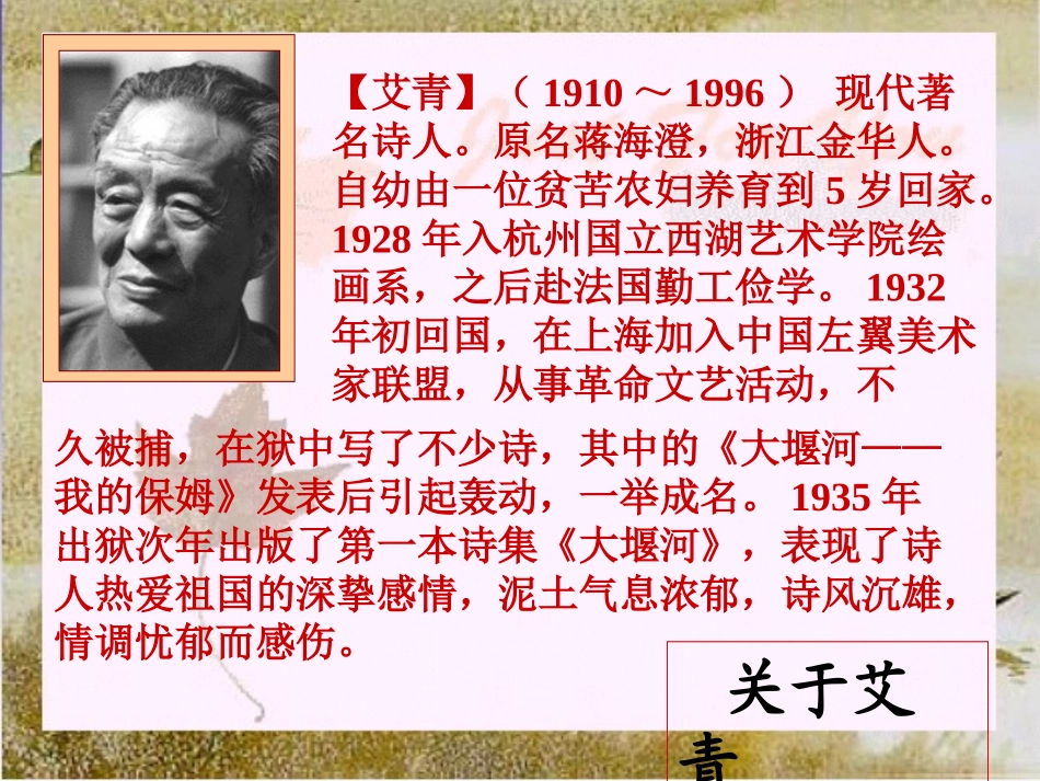 我爱这土地课件_第2页