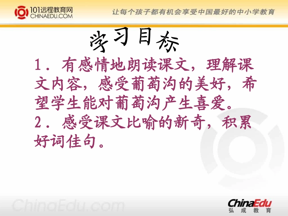 西师大版小学五下《吐鲁番的葡萄沟》课件1_第2页