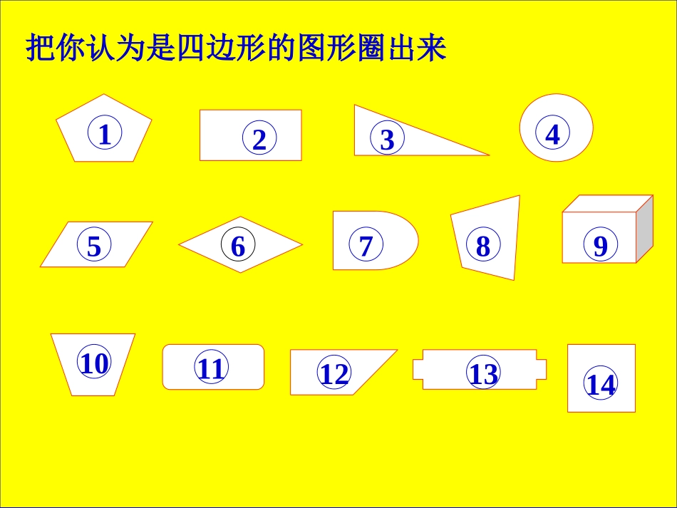 三年级上册四边形的认识课件_第2页