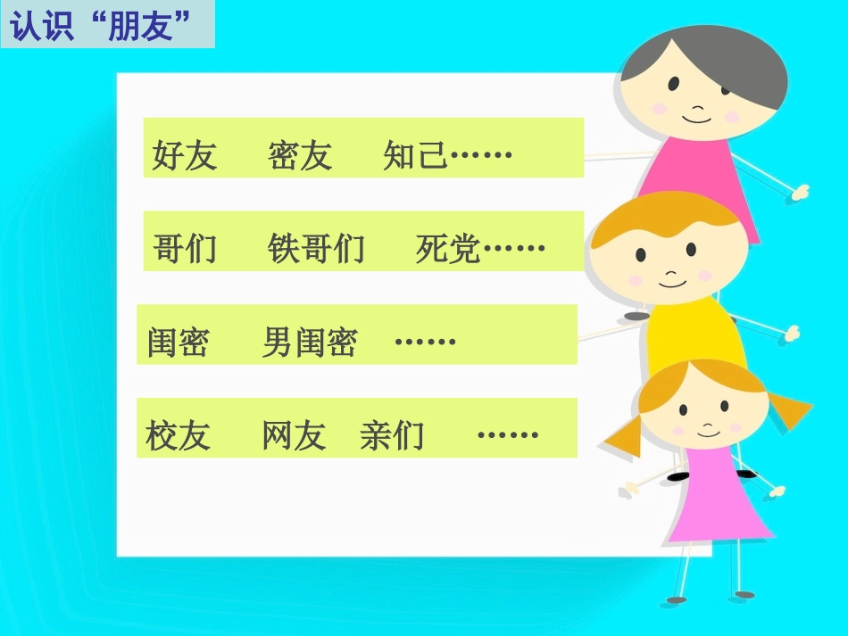人教版道德与法治七年级上册41和朋友在一起课件(共20张PPT)_第3页