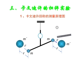 卡文迪许扭称