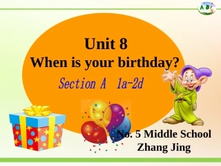 七年级Unit8SectionA