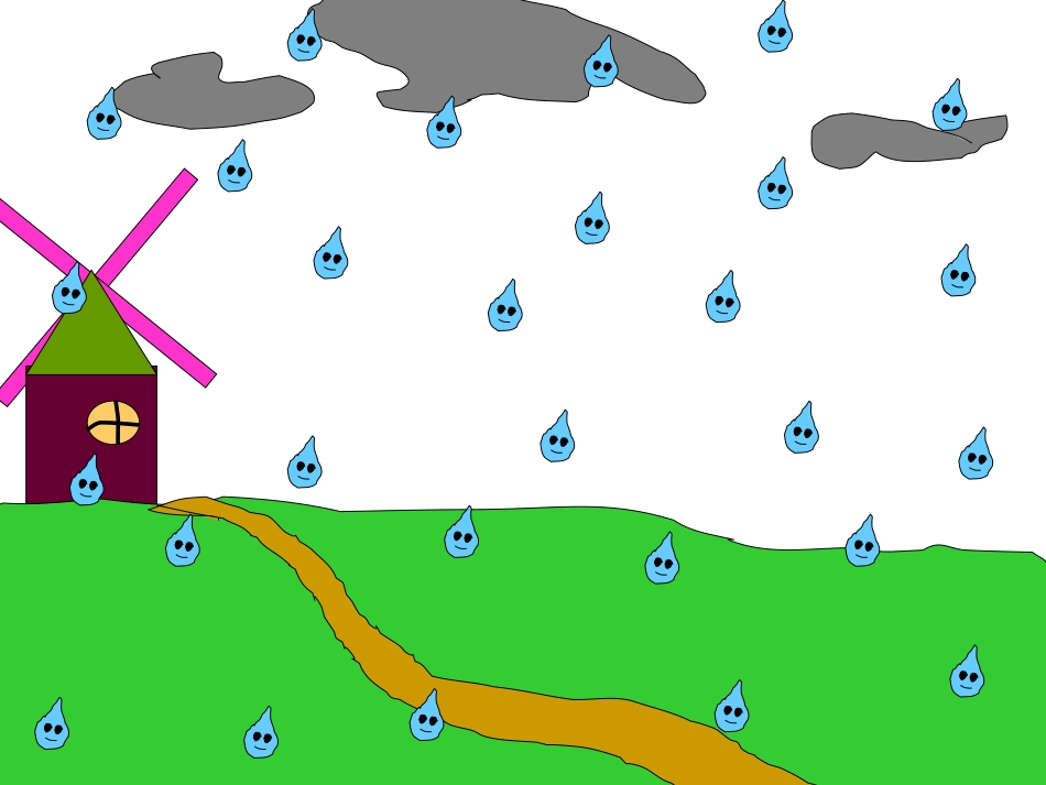 中班文学活动+春雨_第2页