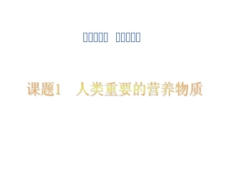 人类重要的营养物质 (2)
