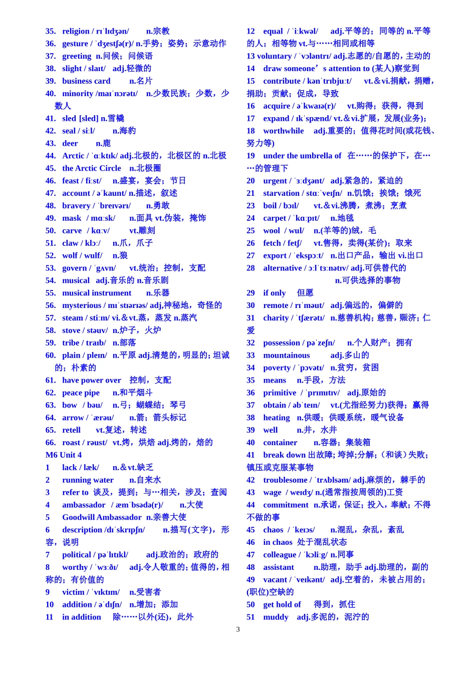 最新牛津高中英语模块六词汇表-带英标_第3页