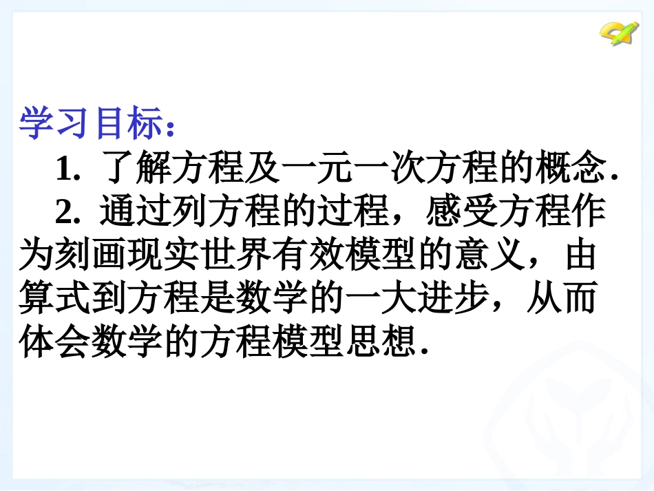 一元一次方程1_第2页