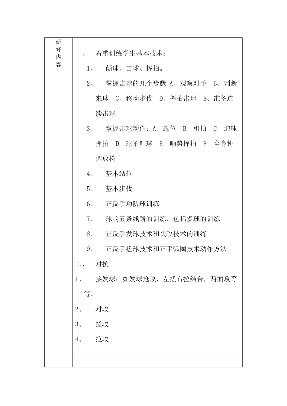 体育活动记录表_第2页