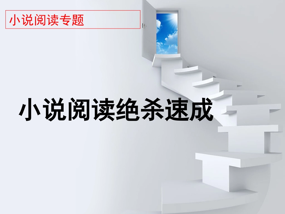 小说绝杀速成_第1页