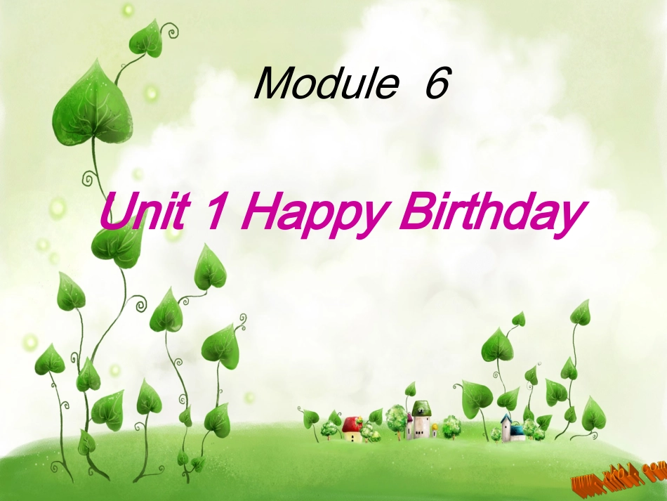 三年级上册Module6Unit1课件_第1页