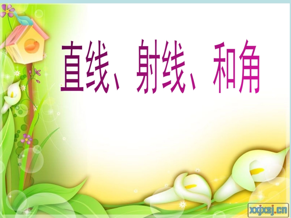 直线射线和角_第1页