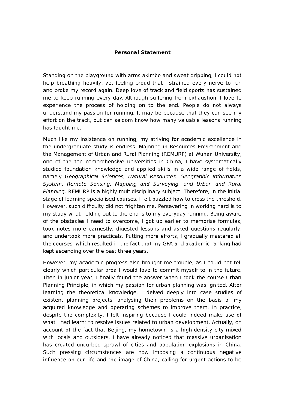 研究生申请-personal-statement_第2页