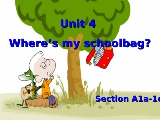 七上Unit4A1a-1c公开课（PPT55张）
