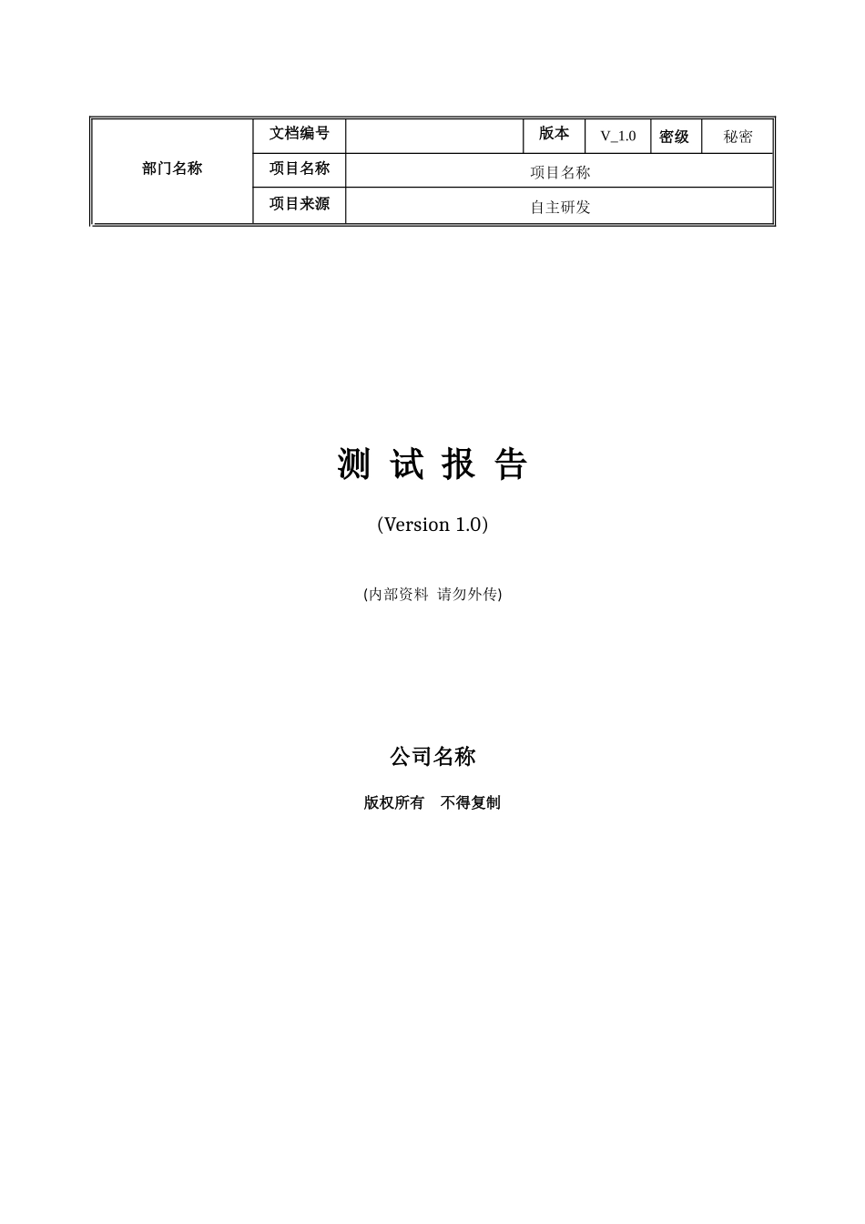 软件测试报告1_第1页