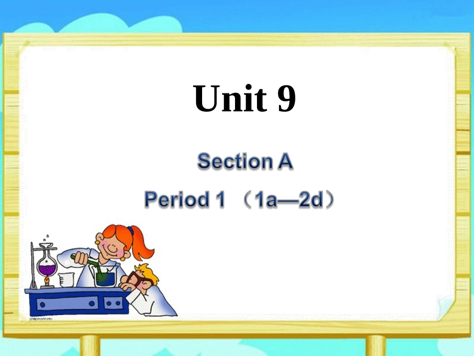 七上unit9SectionA-1_第1页