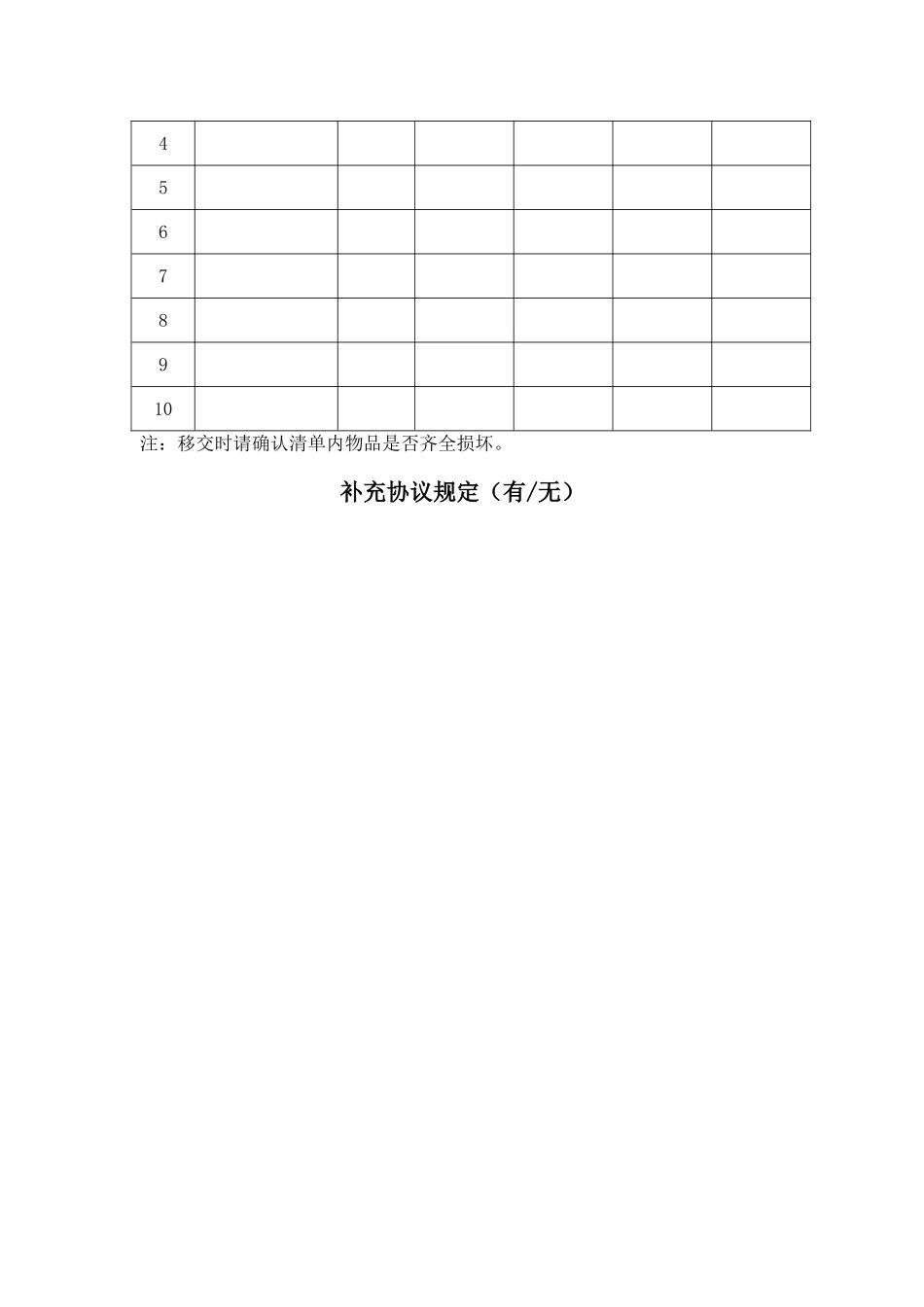 自拟房屋租赁合同范本_第3页