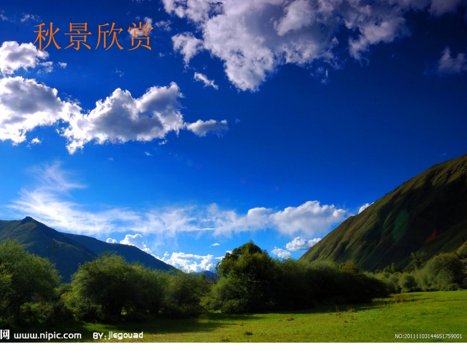 秋的原野定稿_第2页