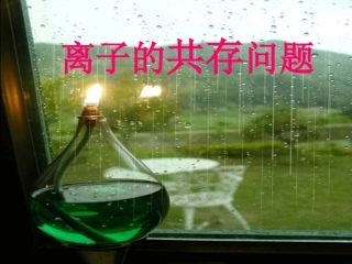 离子的共存问题