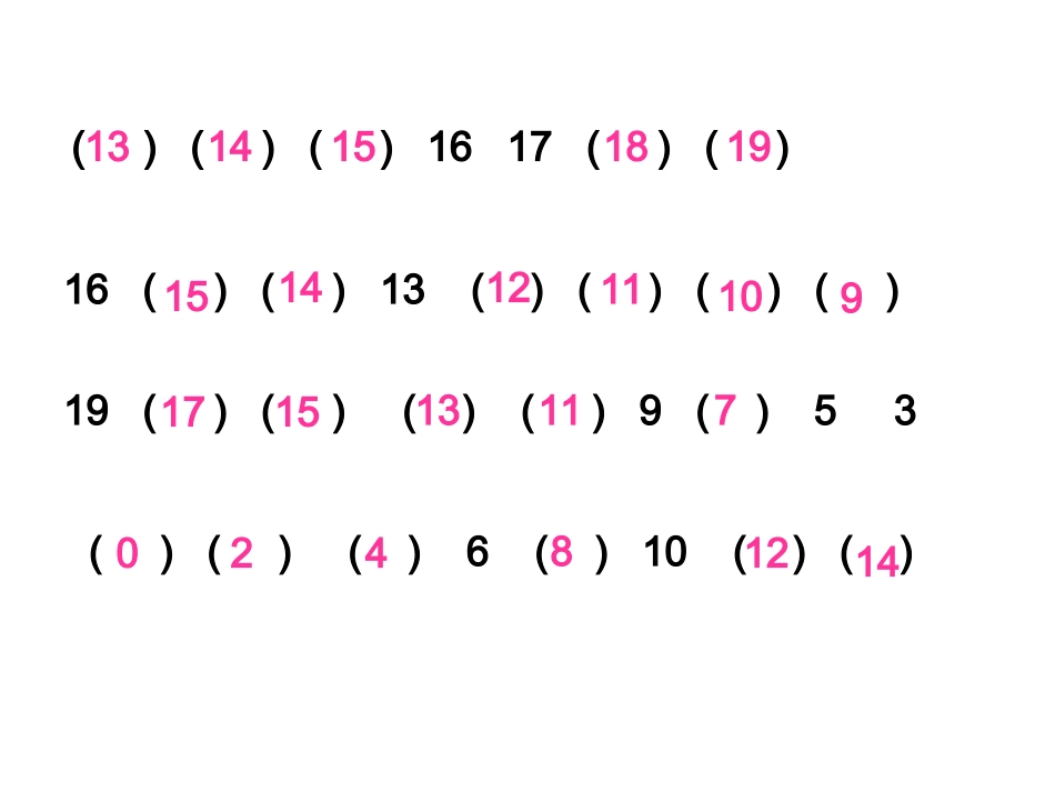 一年级上册数学易错题_第1页