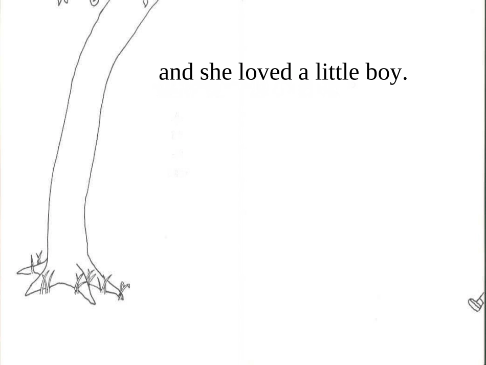 六年级课外阅读--爱心树绘本英文版_第3页