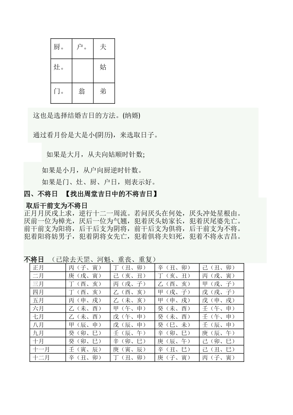 学会选择结婚吉日【附范例】[1]_第3页